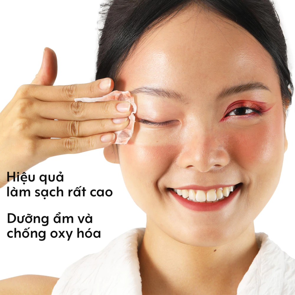 Nước tẩy trang Cocoon hoa Hồng cấp ẩm da 140ml/310ml