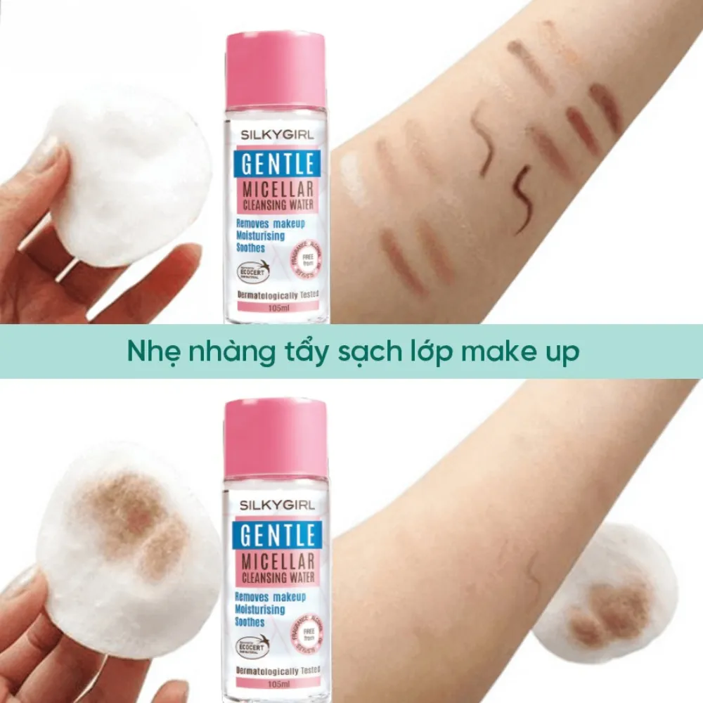 Nước tẩy trang Silkygirl Gentle