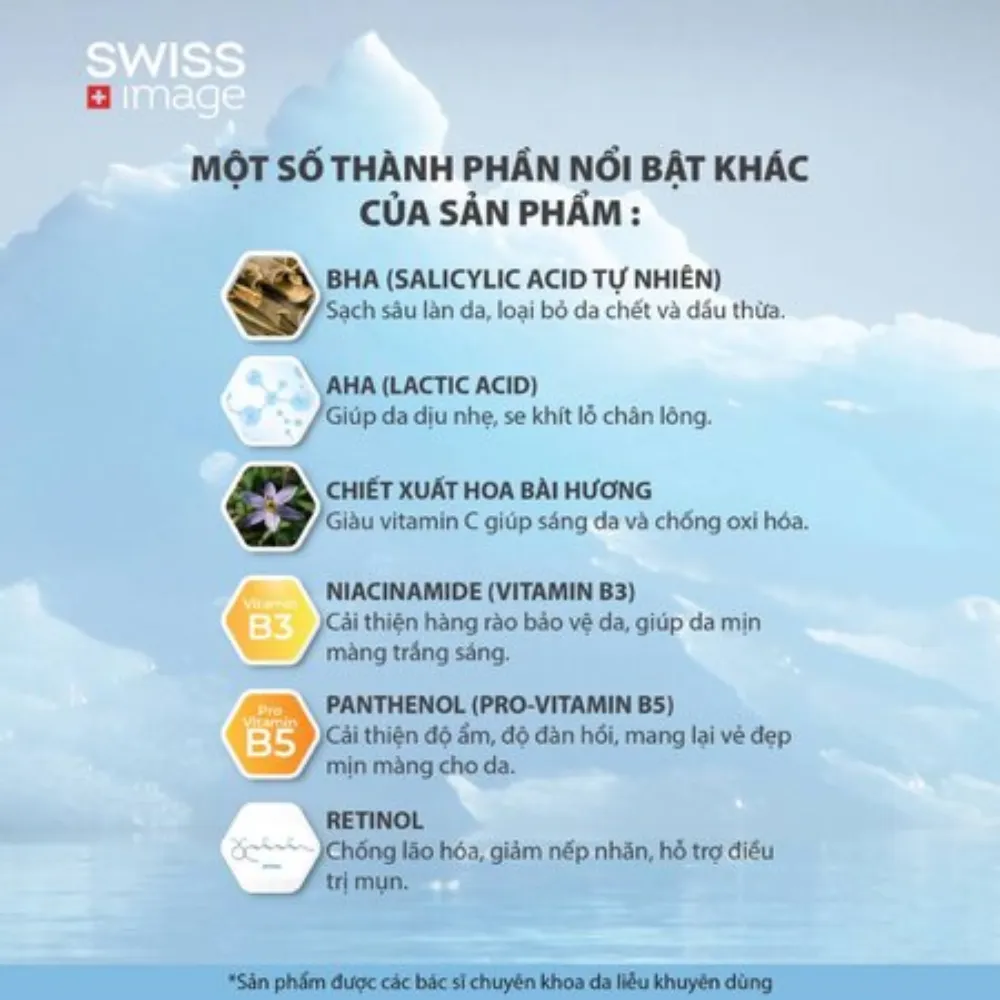 Nước tẩy trang 2 lớp Swiss Image 400ml