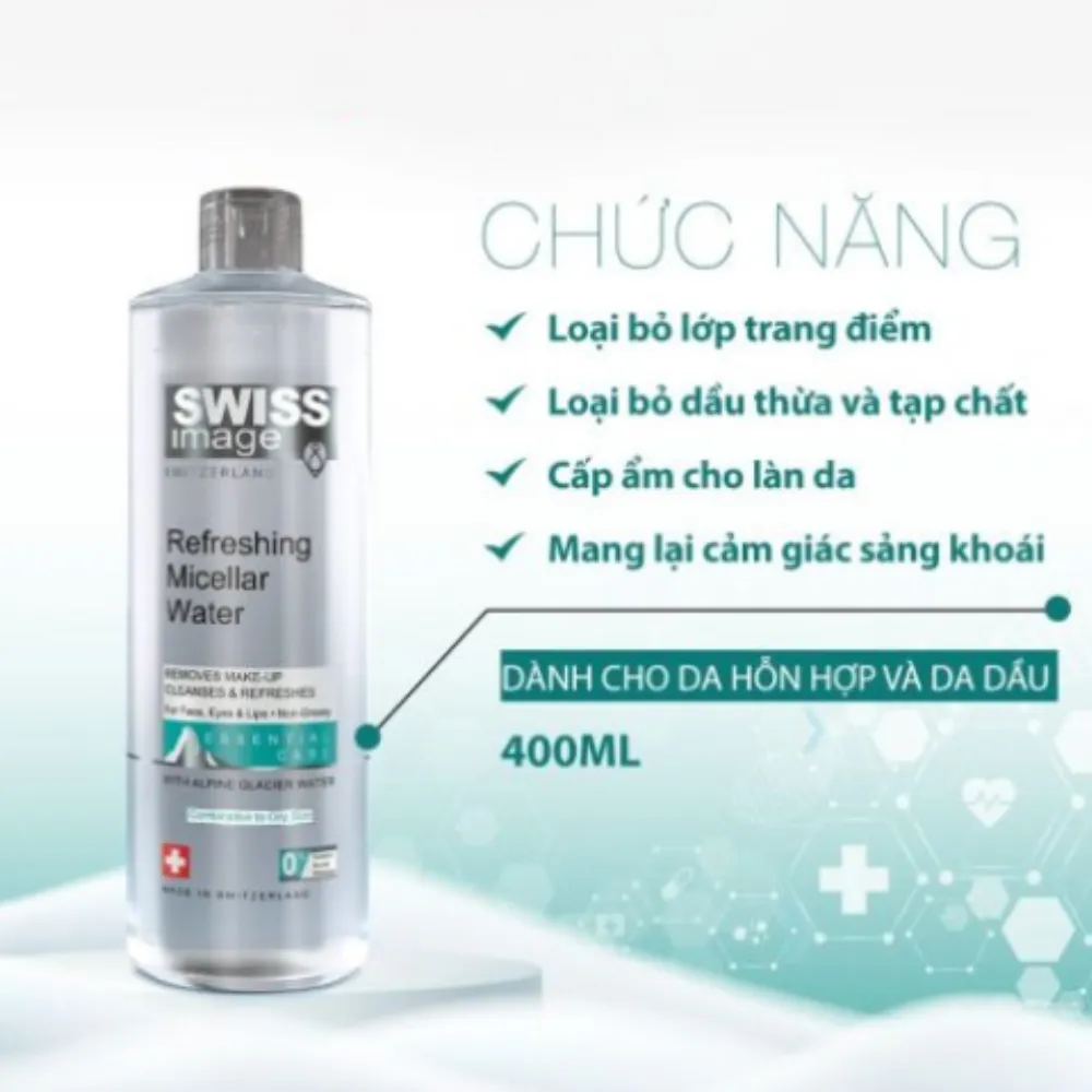 Nước tẩy trang Swiss Image 400ml