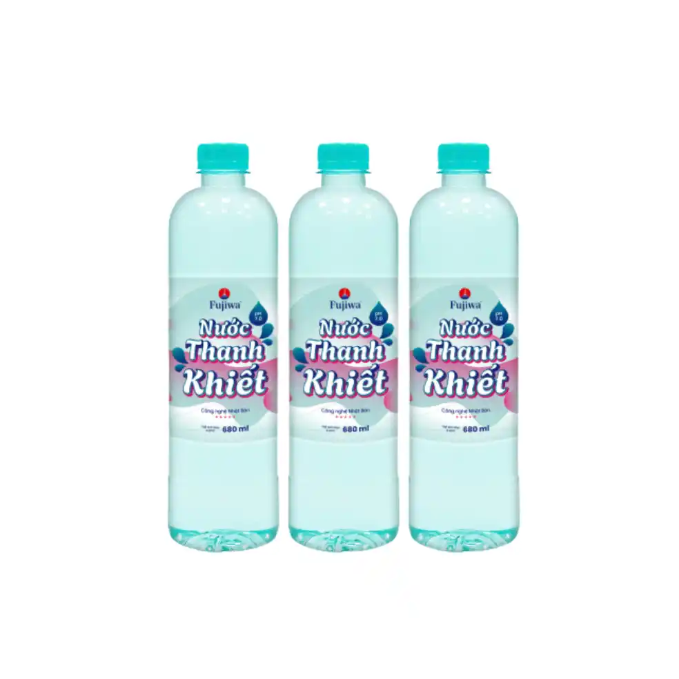 Nước thanh khiết pha sữa và uống thuốc Fujiwa 680ml