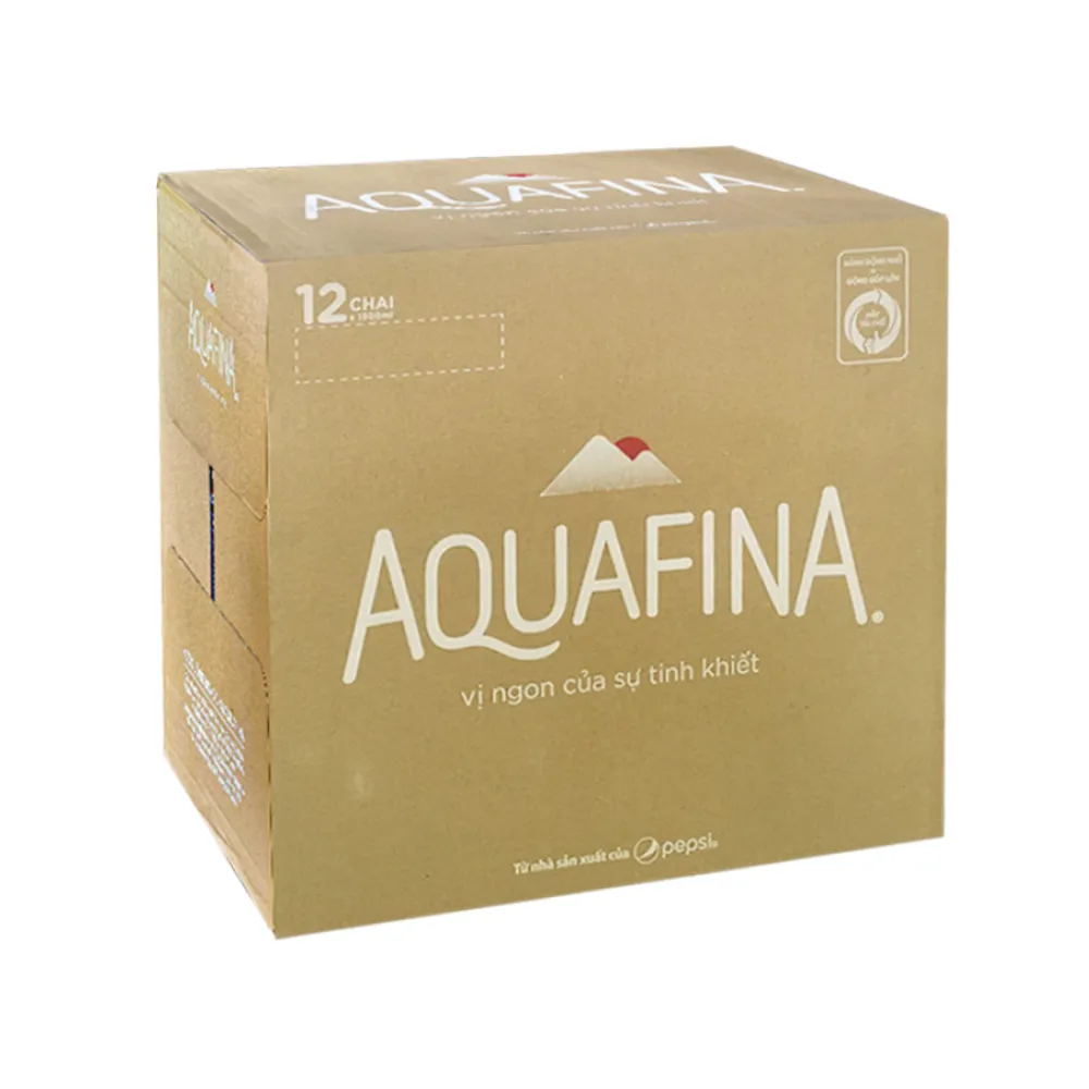 Lốc 6 chai nước uống tinh khiết Aquafina 1.5L
