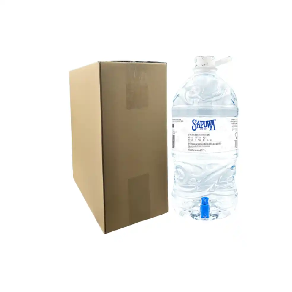 Nước uống tinh khiết Sapuwa bình 7L có vòi