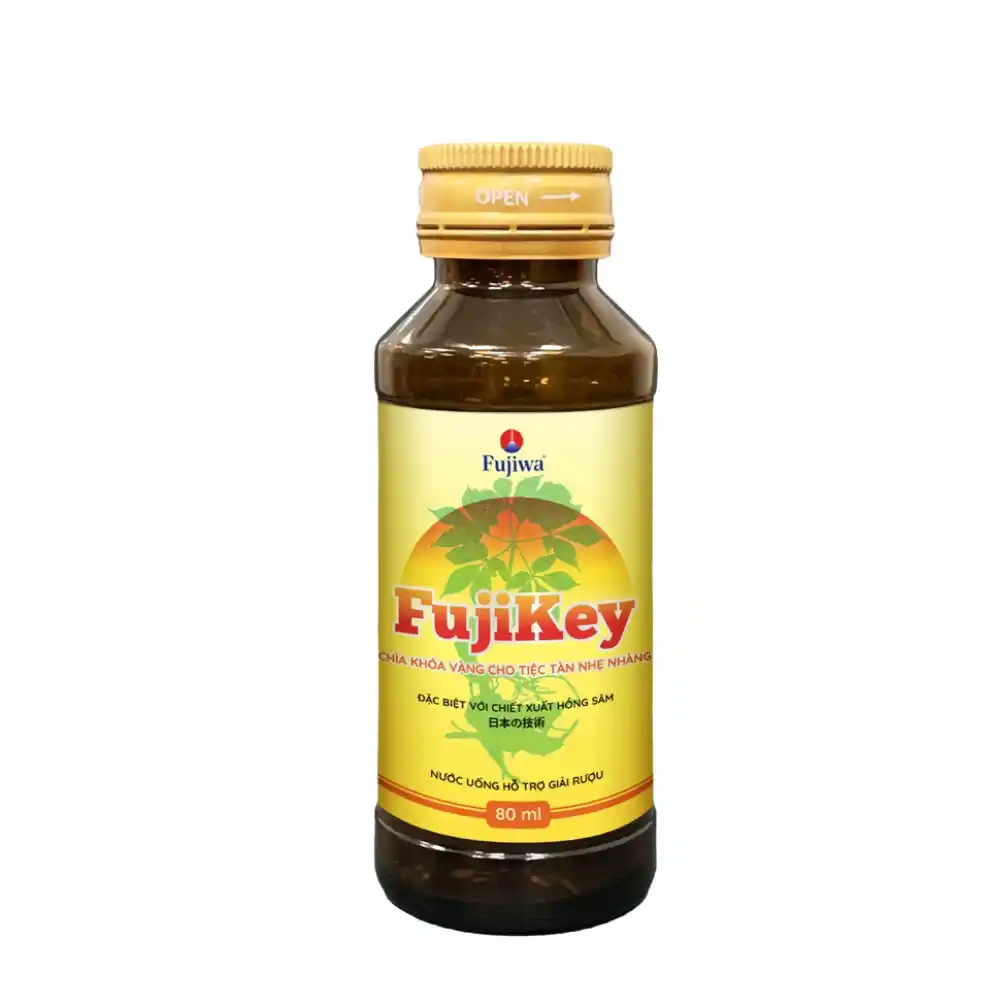 Nước uống hỗ trợ giải độc gan và giải rượu Fujikey 80ml