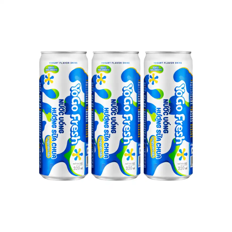Nước uống sữa chua Yogo lon 320ml