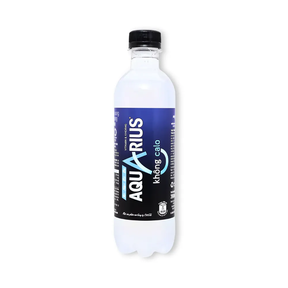 Nước vận động Aquarius Zero 390ml