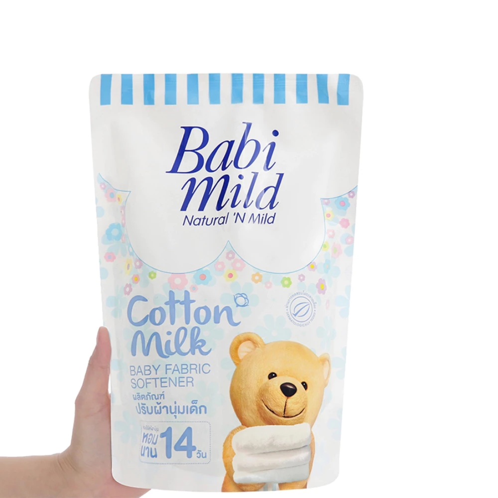 Nước xả quần áo cho bé Babi Mild hương ngọt dịu túi 1.5 lít