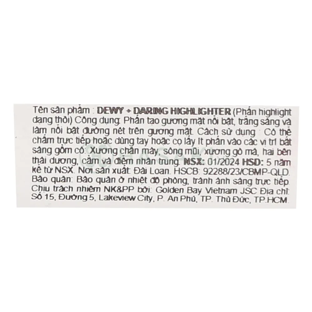 Phấn highlight Australis dạng thỏi 7.3g