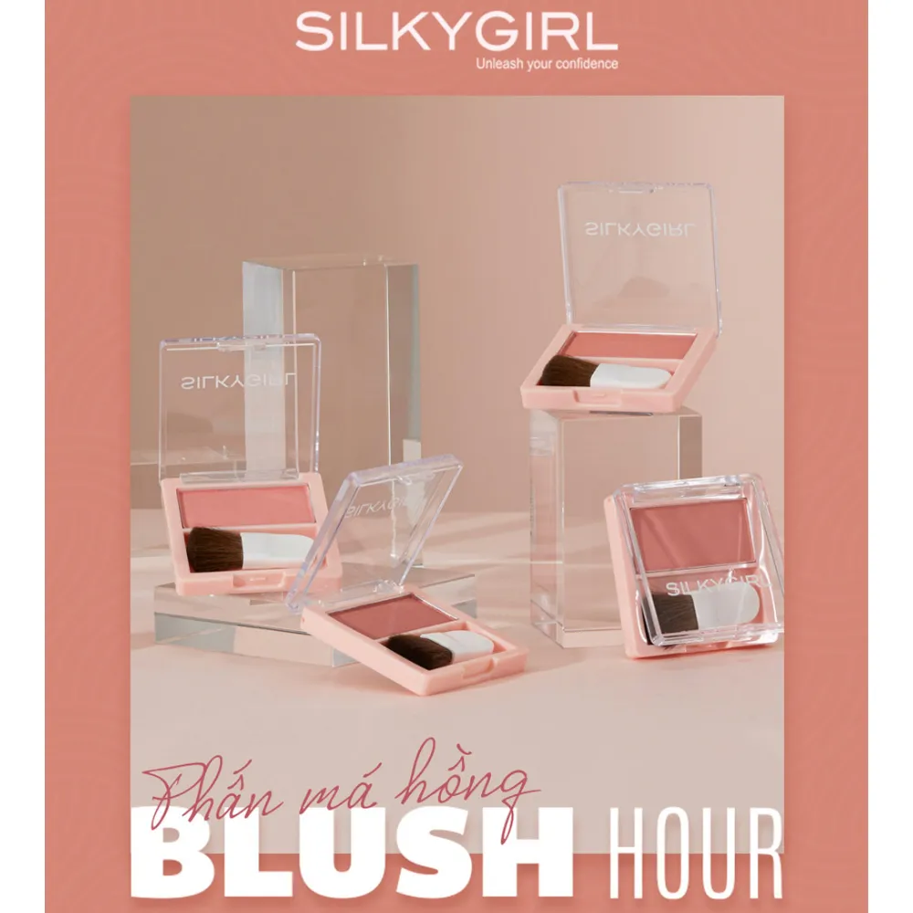 Phấn má hồng Silkygirl Blush Hour 3g