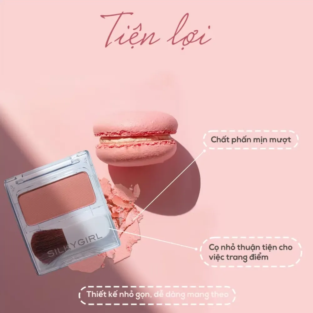 Phấn má hồng Silkygirl Blush Hour 3g