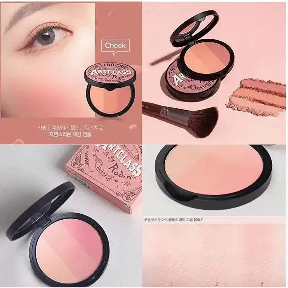 Phấn má hồng Too Cool For School 02 màu hồng đậm/03 màu hồng nhạt 9g