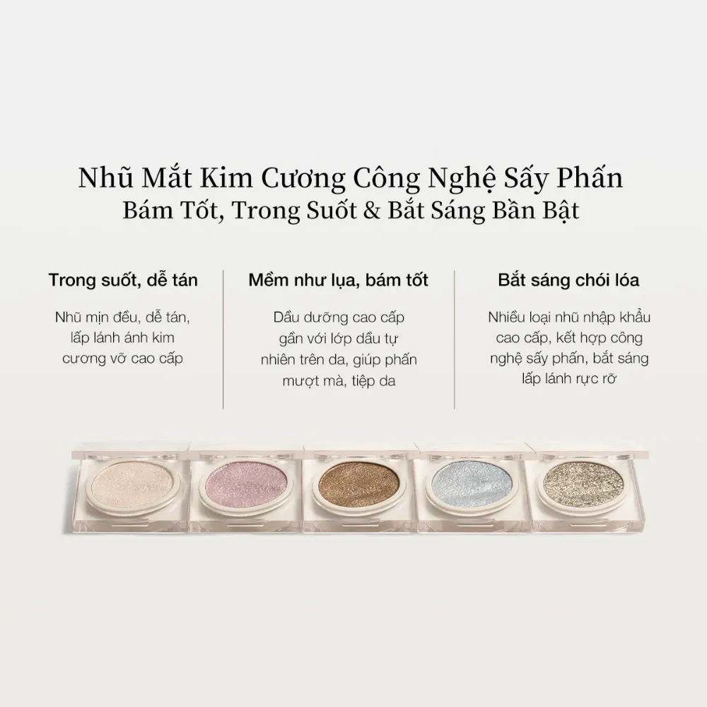 Phấn mắt đơn Joocyee 1.8g (nhiều màu)