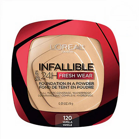 Phấn nền L’Oréal che phủ cao 20 Ivory/120 Vanilla cho tông sáng/tông tự nhiên 9g