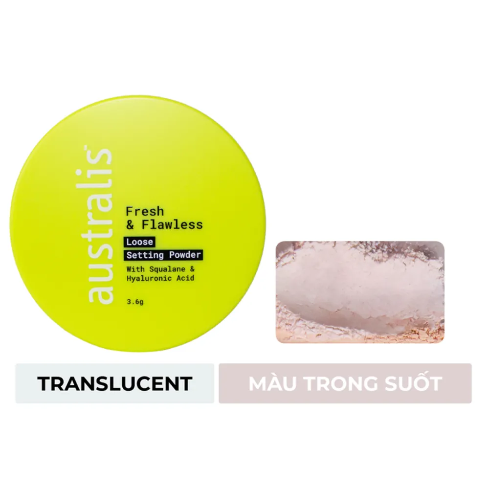 Phấn phủ Australis dạng bột 3.6g
