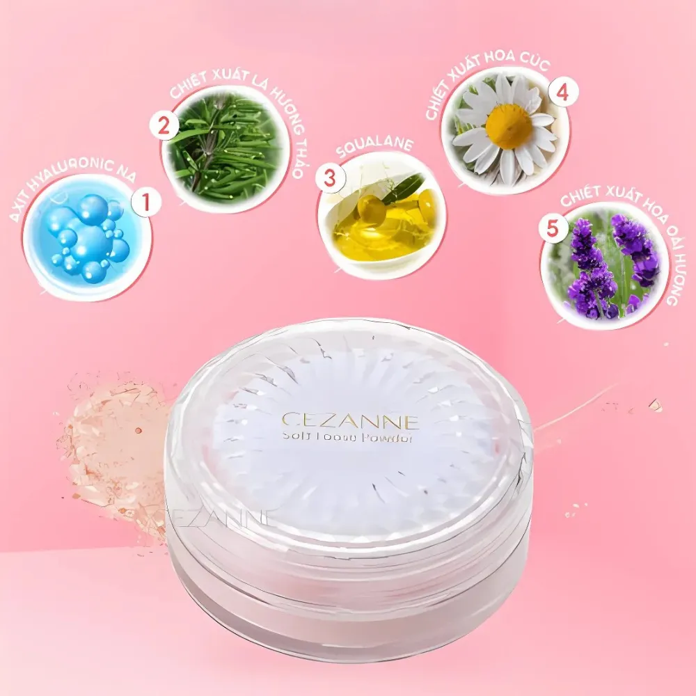 Phấn phủ dạng bột Cezanne 5g