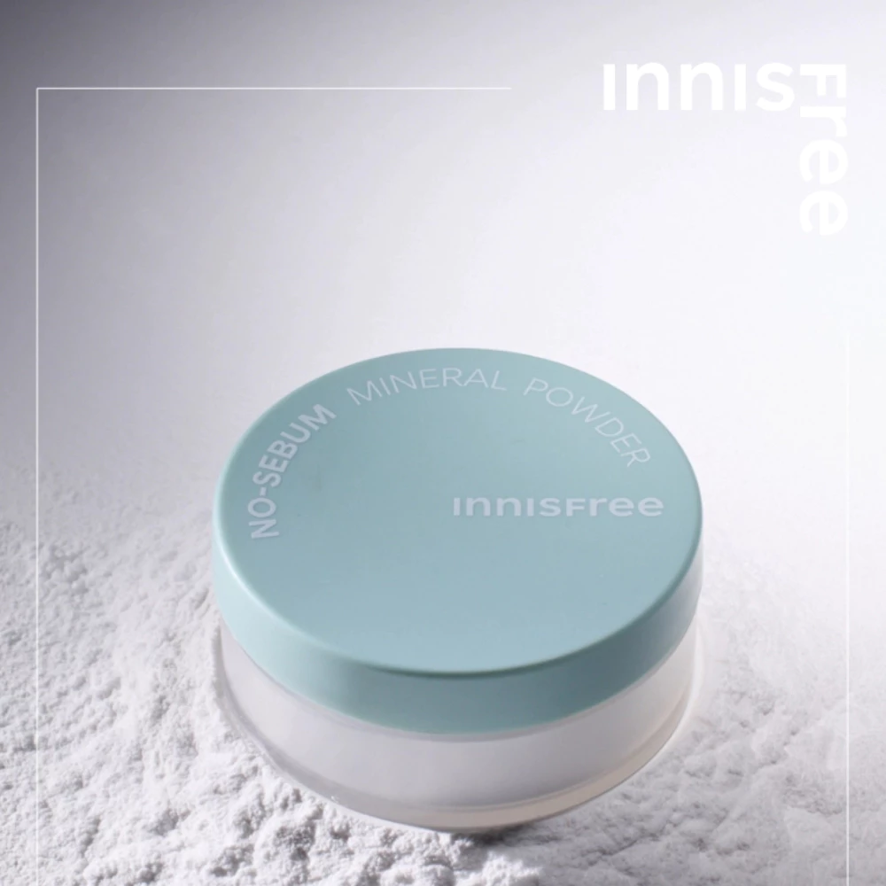 Phấn phủ innisfree kiềm dầu dạng bột khoáng 5g