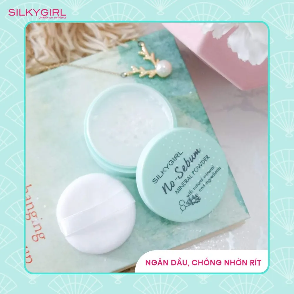 Phấn phủ khoáng Silkygirl 5g