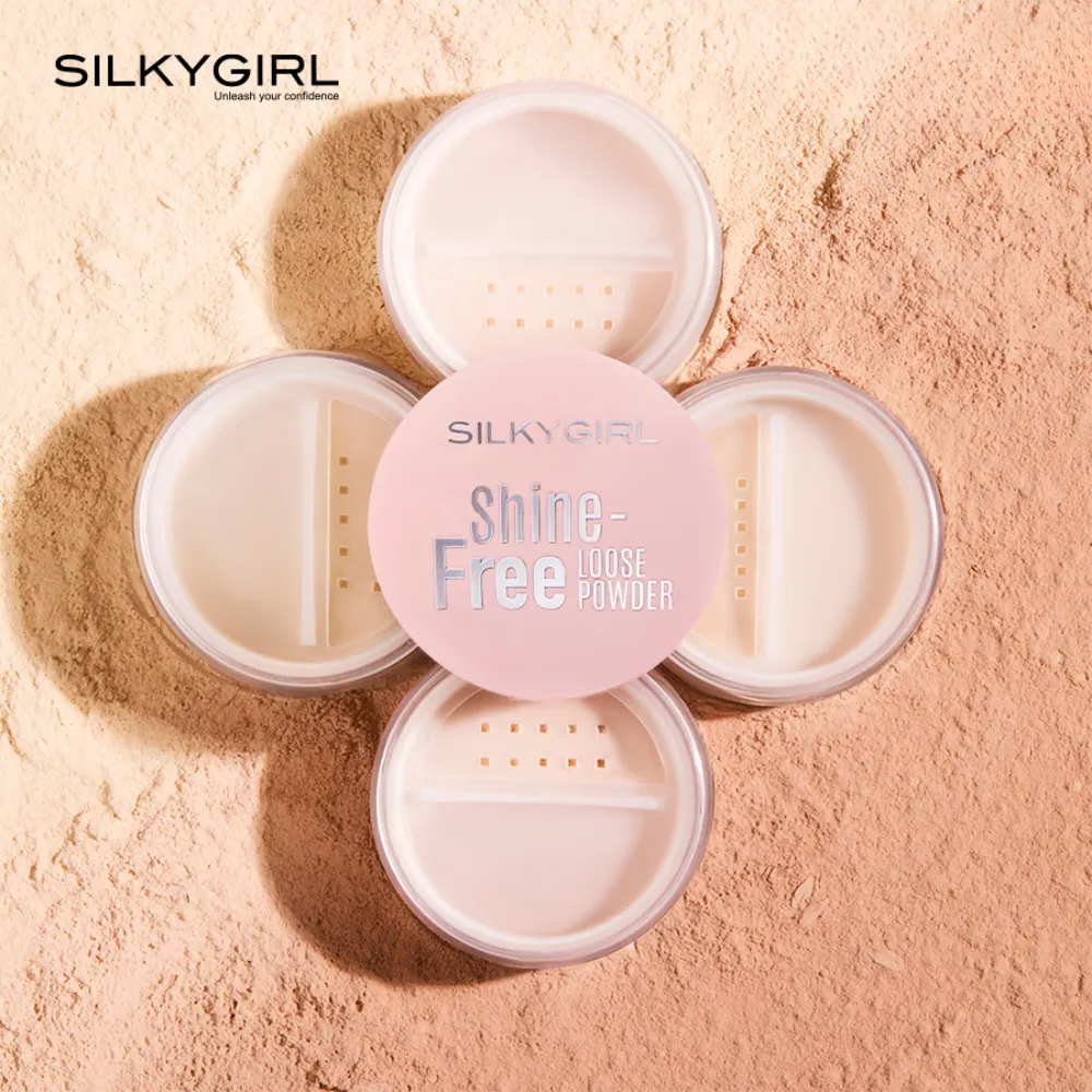 Phấn phủ dạng bột Silkygirl Shine Free 10g