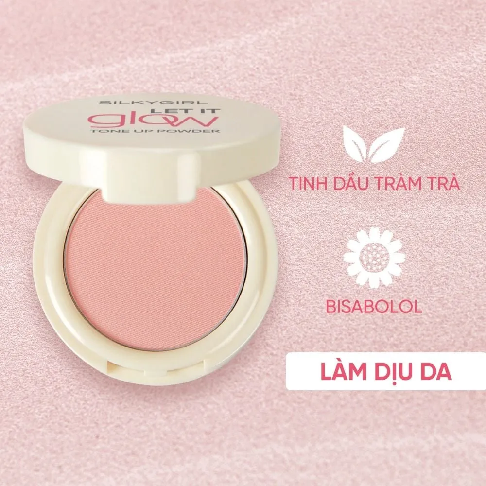 Phấn phủ Silkygirl nâng tông màu 01 radiant 7g