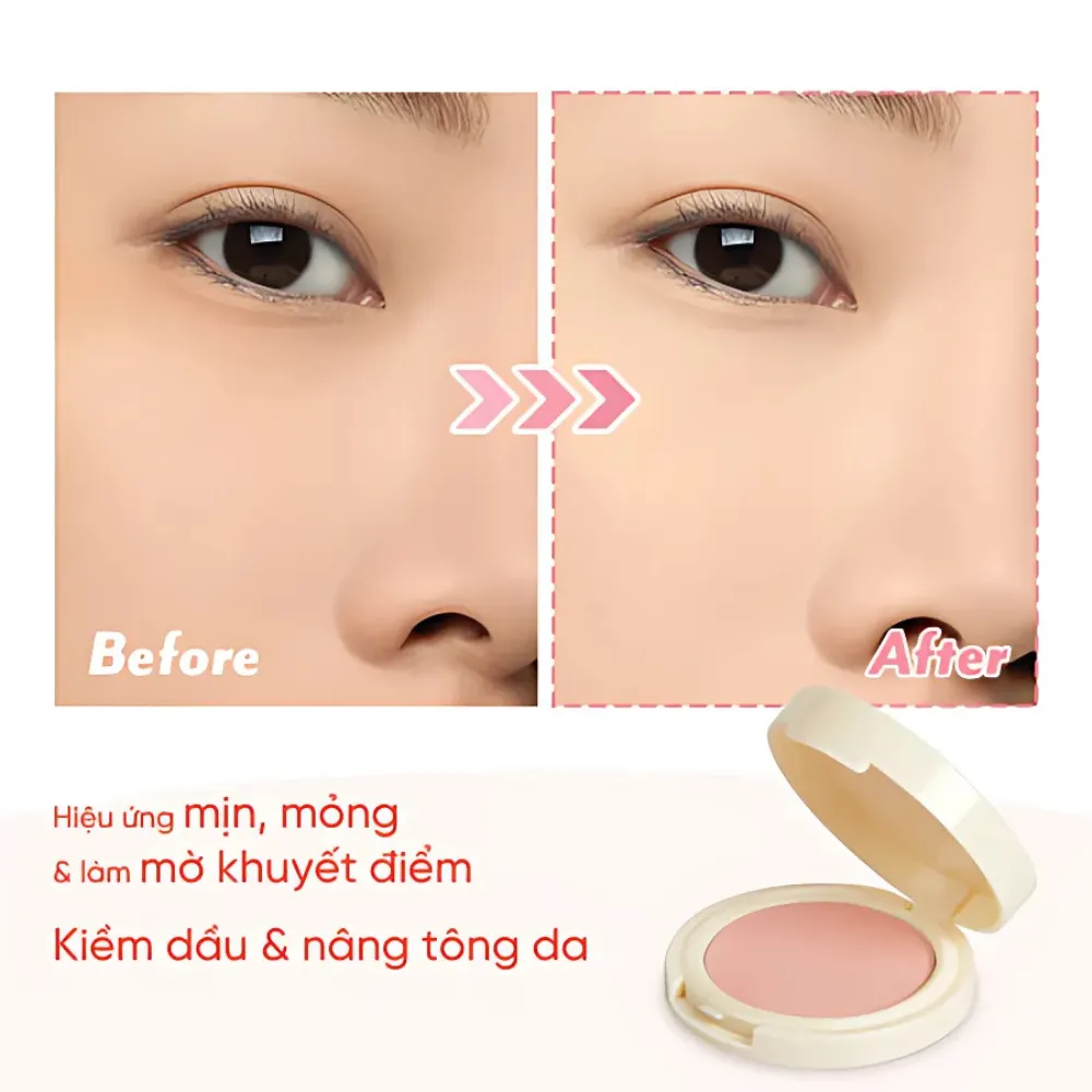Phấn phủ Silkygirl nâng tông màu 01 radiant 7g