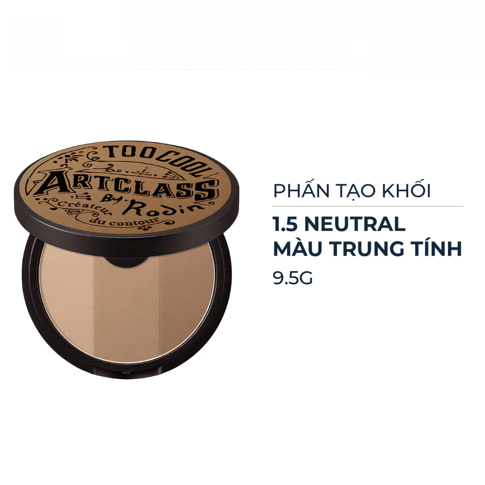 Phấn tạo khối Too Cool For School 01 màu đậm/1.5 màu trung tính/02 màu sáng  9.5g