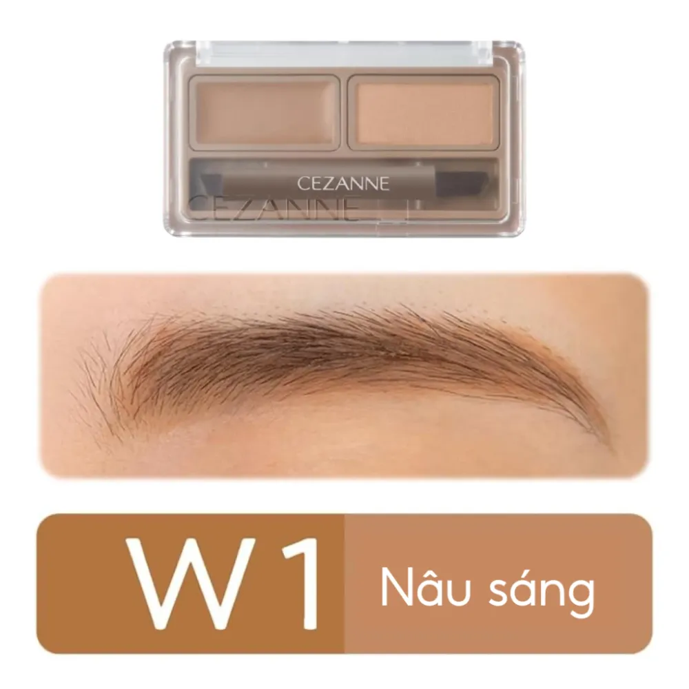 Phấn và sáp kẻ lông mày Cezanne 1.9g