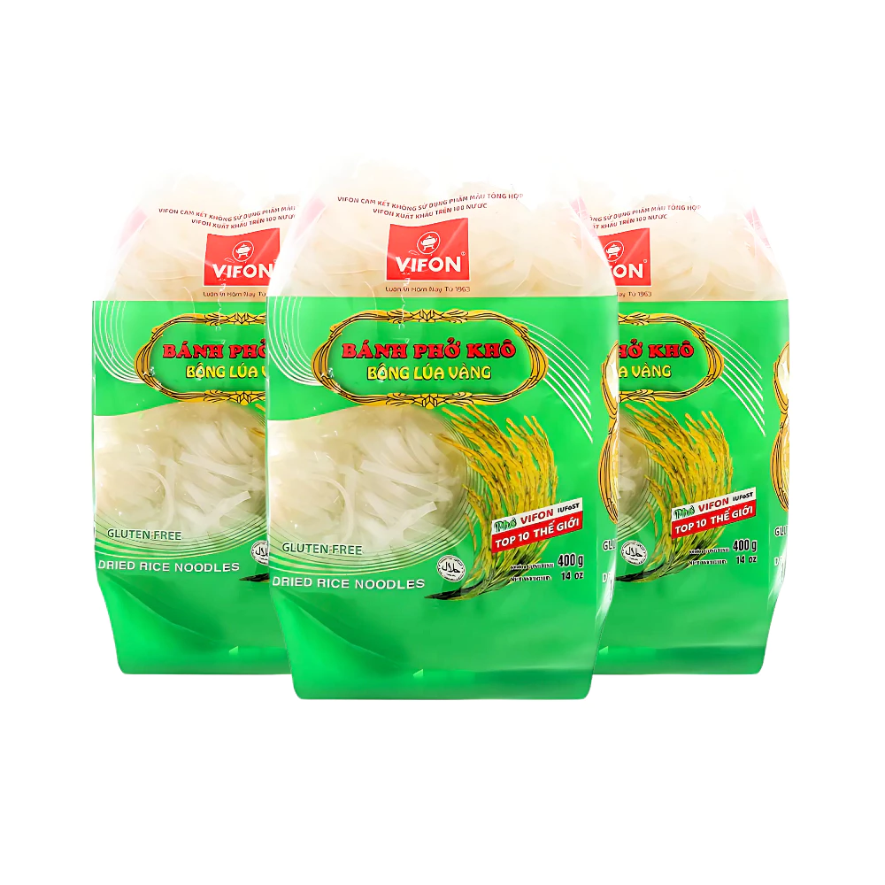 Phở khô bông lúa vàng Vifon gói 400g