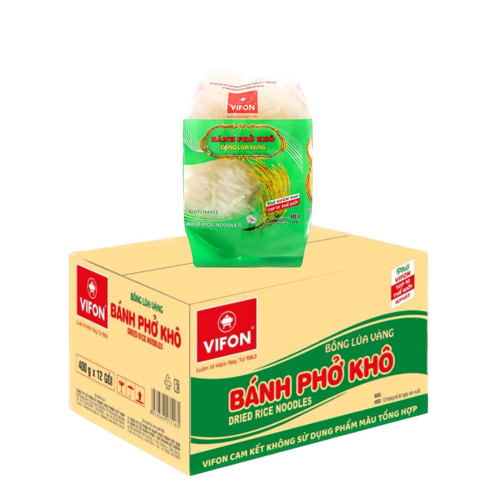 Phở khô bông lúa vàng Vifon gói 400g