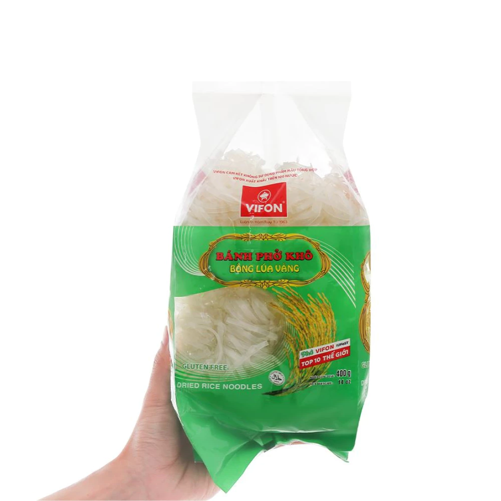 Phở khô bông lúa vàng Vifon gói 400g