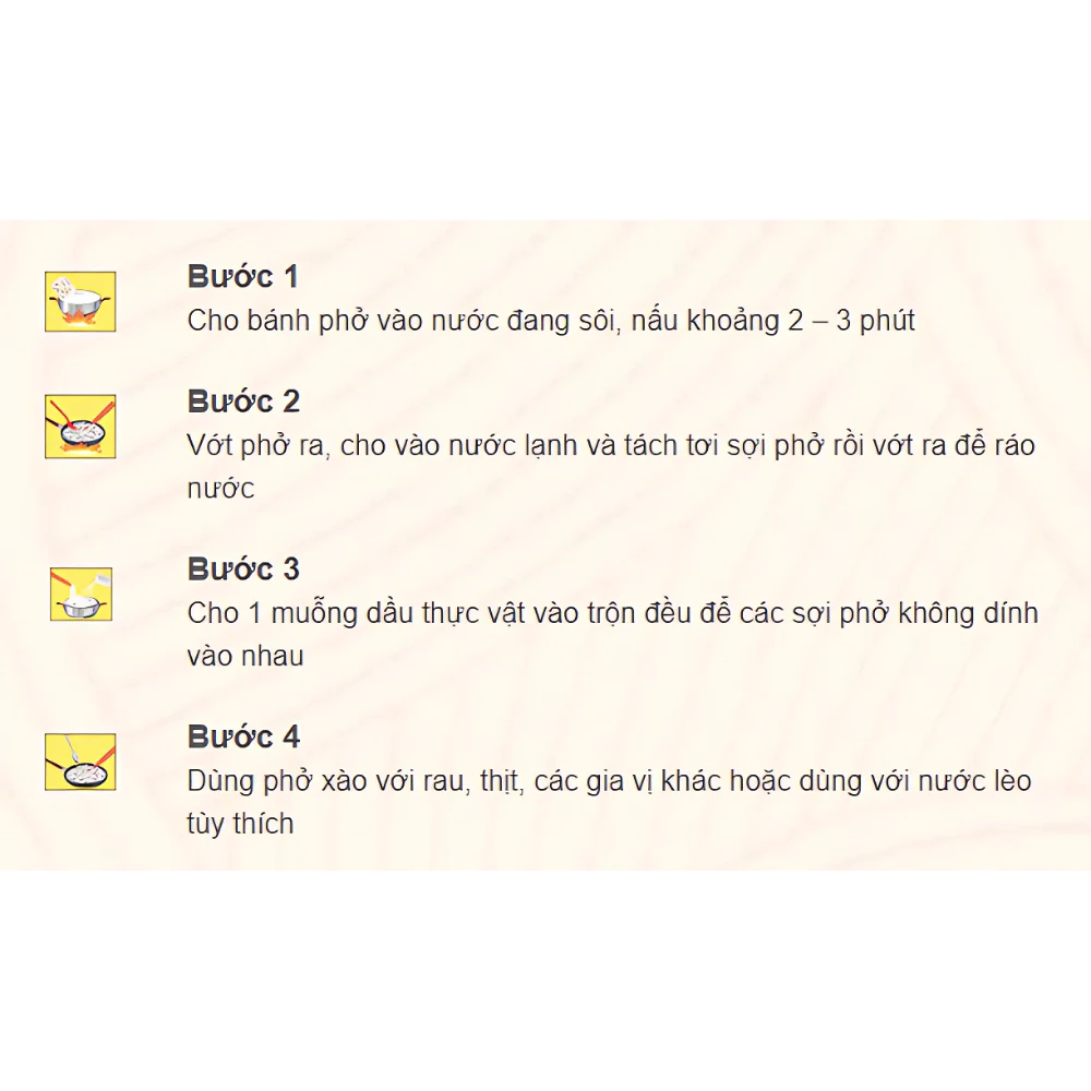 Phở khô bông lúa vàng Vifon gói 400g