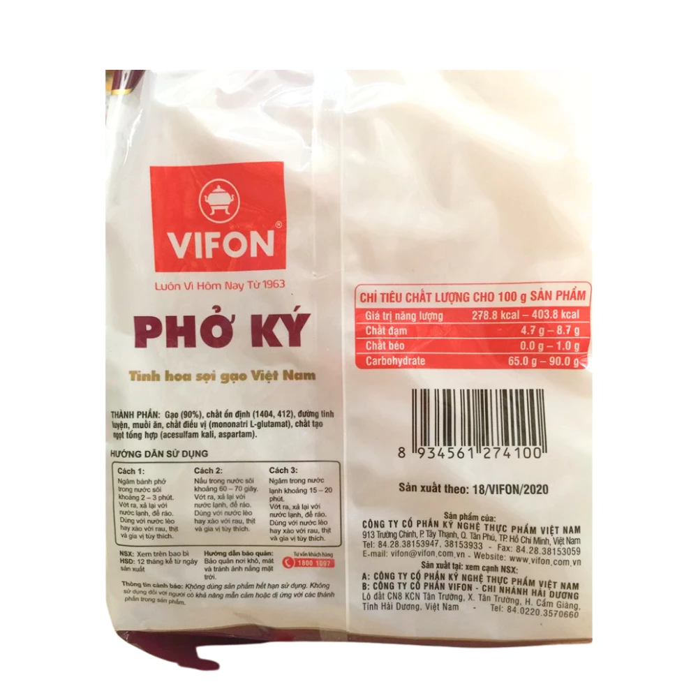 Phở ký Vifon gói 500g