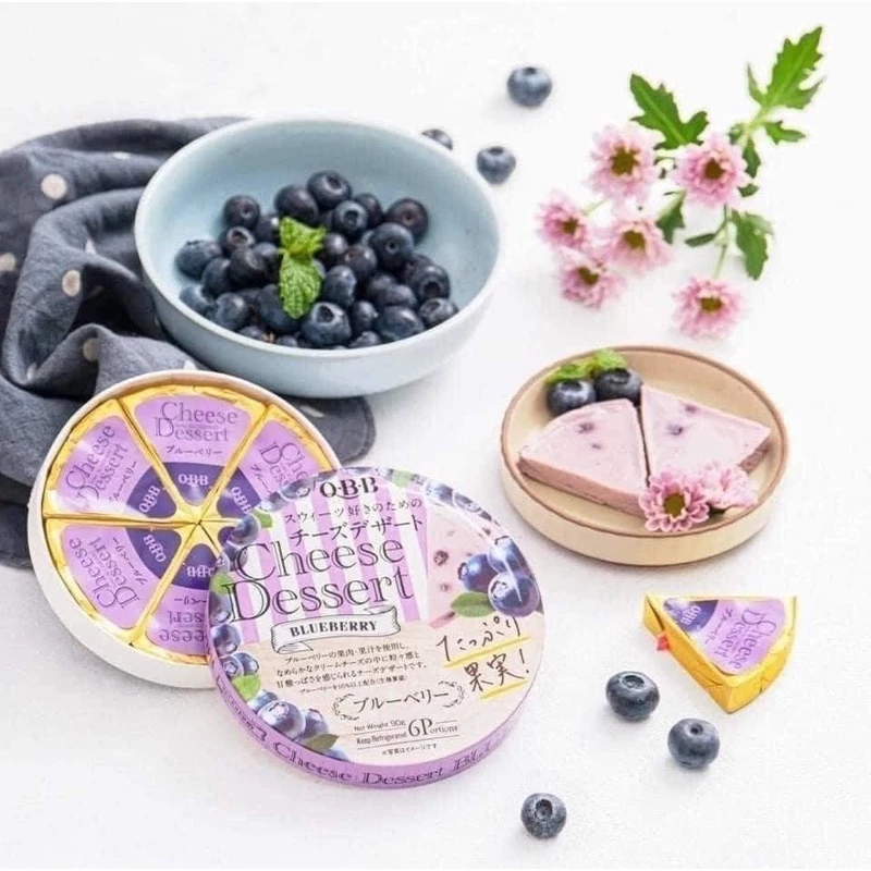 Phô mai Nhật QBB nhiều vị 90g cho bé từ 6 tháng tuổi
