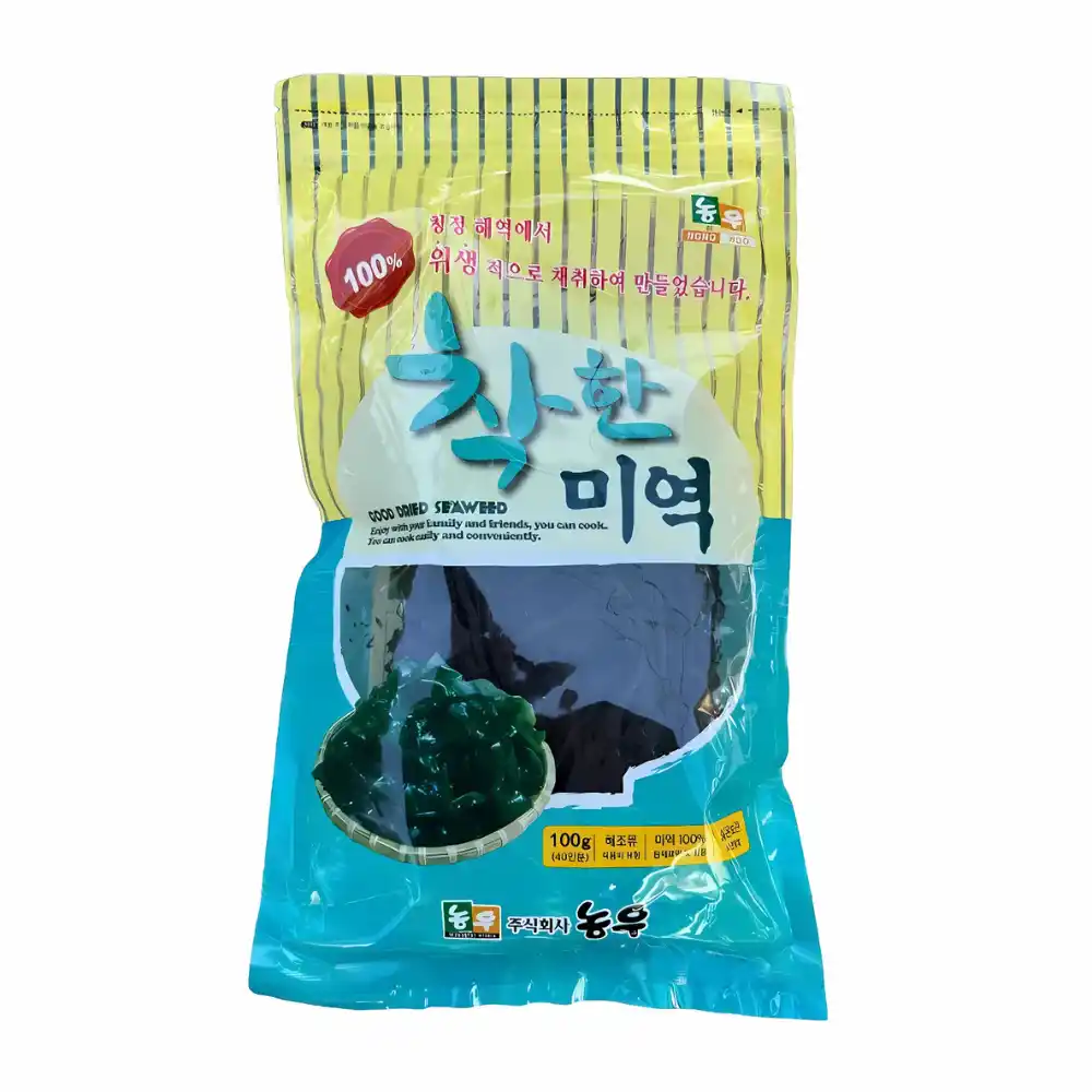 Rong biển nấu canh nguyên cây Nongwoo gói 100g
