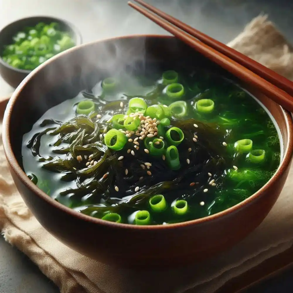 Rong biển nấu canh nguyên cây Nongwoo gói 100g