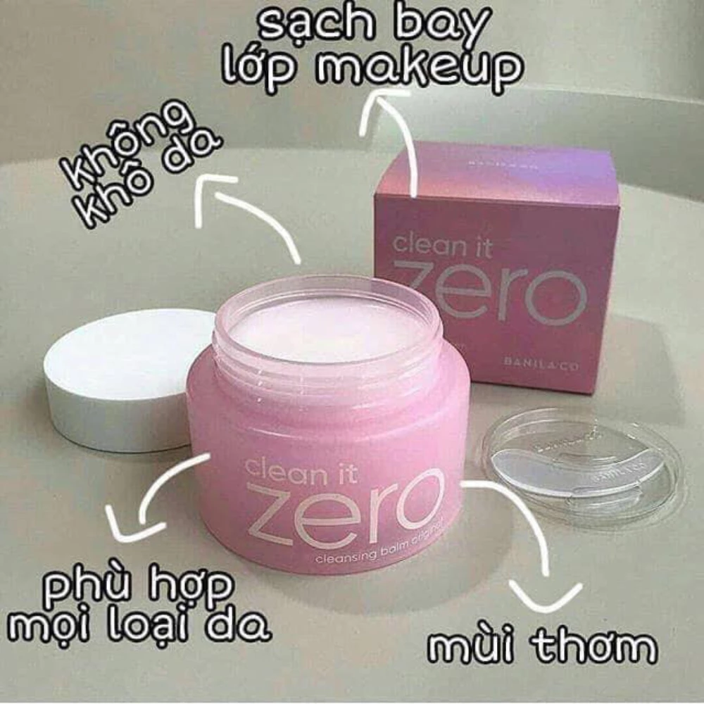 Sáp tẩy trang Banila Co Original cho mọi loại da/Nourishing cho da khô/Clarifying cho da dầu, mụn 100ml