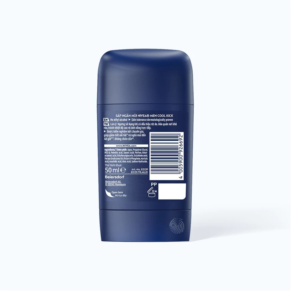 Sáp khử mùi Nivea Men cho nam mát lạnh 50ml