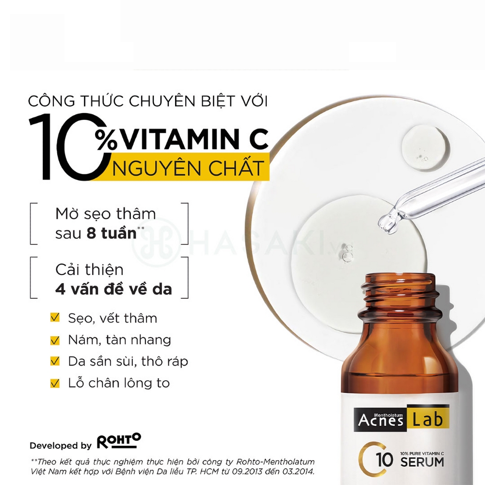 Serum Acnes Vitamin C làm mờ sẹo & vết thâm 15ml