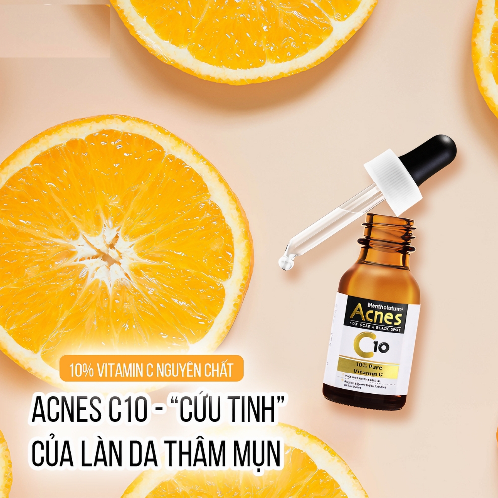 Serum Acnes Vitamin C làm mờ sẹo & vết thâm 15ml