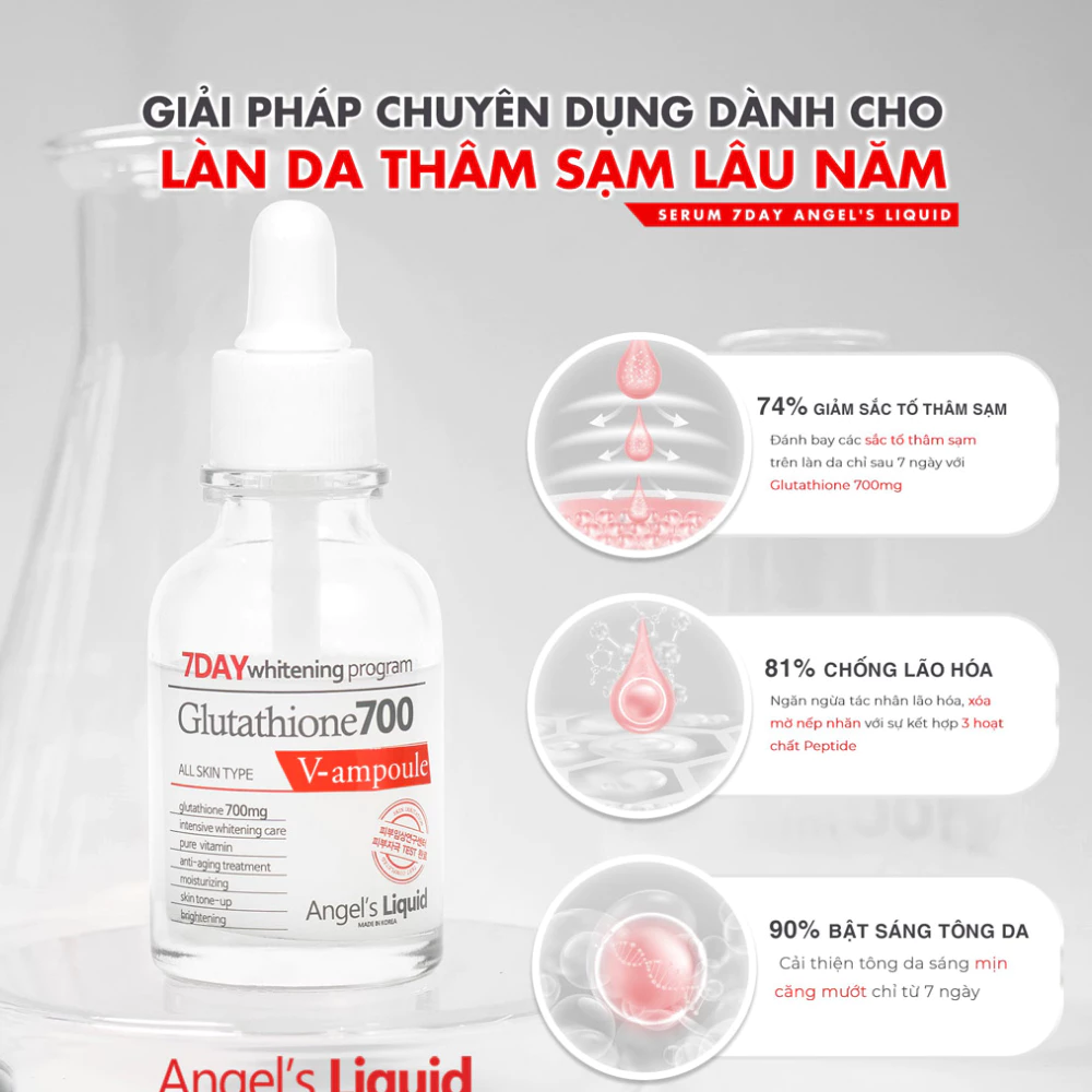 Serum Angel's Liquid sáng da, mờ thâm 30ml