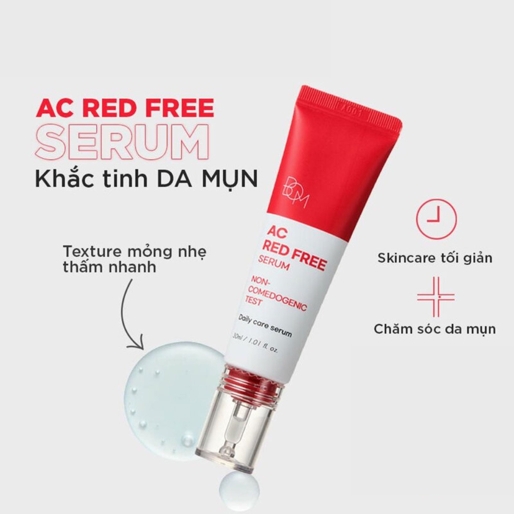 Serum B.O.M ngăn ngừa mụn đỏ 30ml