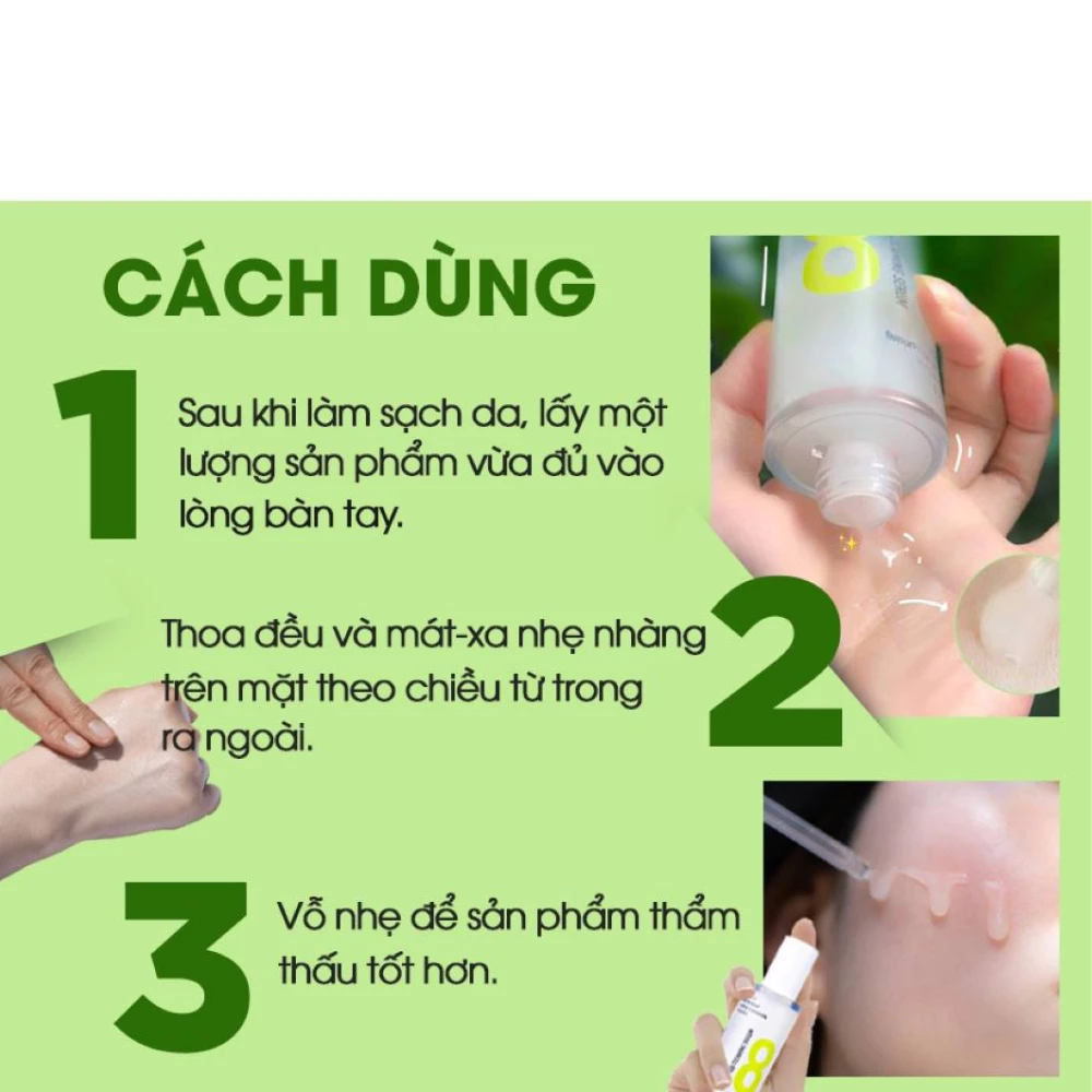 Serum B.O.M từ 8 loại trà làm dịu và cấp ẩm da 38ml