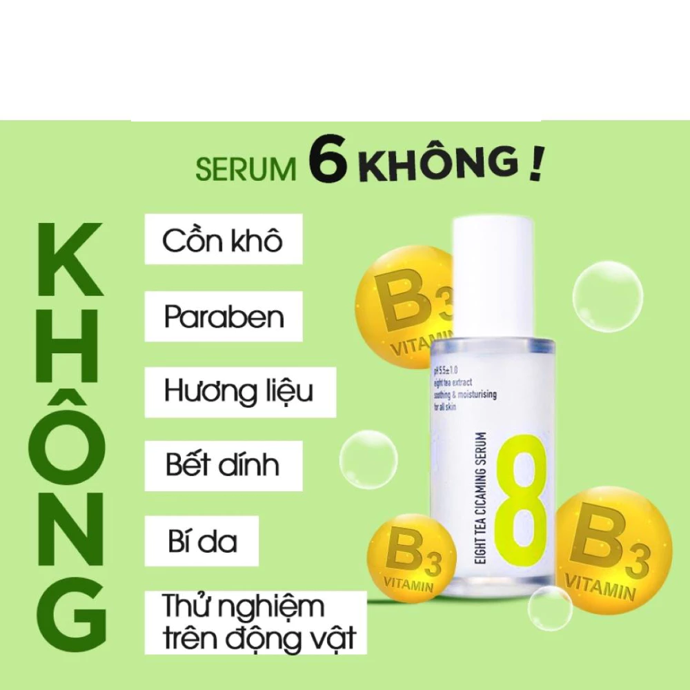 Serum B.O.M từ 8 loại trà làm dịu và cấp ẩm da 38ml