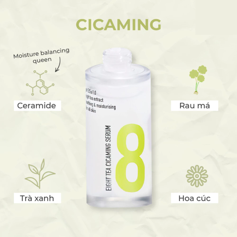 Serum B.O.M từ 8 loại trà làm dịu và cấp ẩm da 38ml