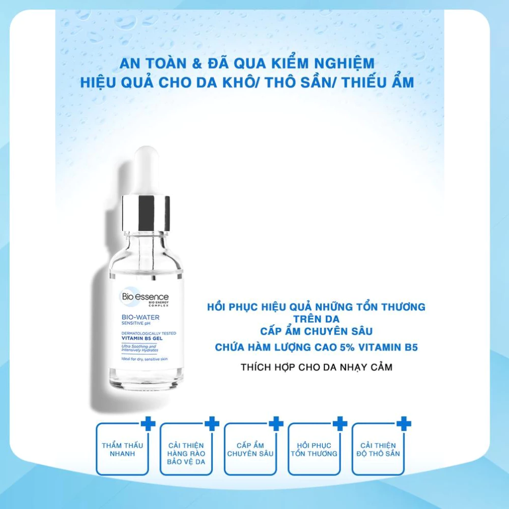 Serum Bio-essence dưỡng ẩm phục hồi da 30ml