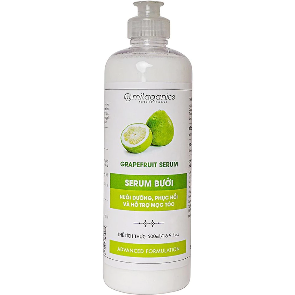 Serum bưởi Milaganics ngừa rụng & kích thích mọc tóc 100ml /150ml /250ml /500ml