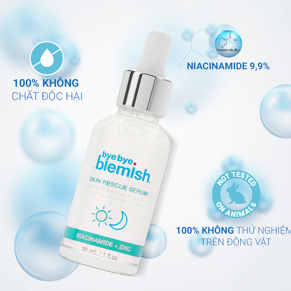 Serum Bye Bye Blemish phục hồi da, se khít lỗ chân lông 30ml