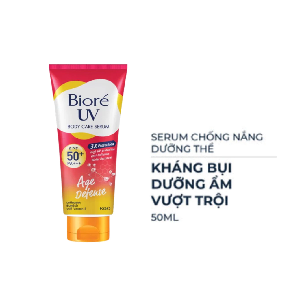 Serum chống nắng dưỡng thể Bioré dưỡng ẩm vượt trội 50ml/150ml
