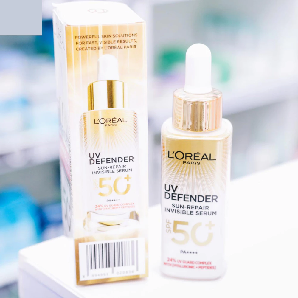 Serum chống nắng L'Oreal phổ rộng mỏng nhẹ, bảo vệ da 30ml