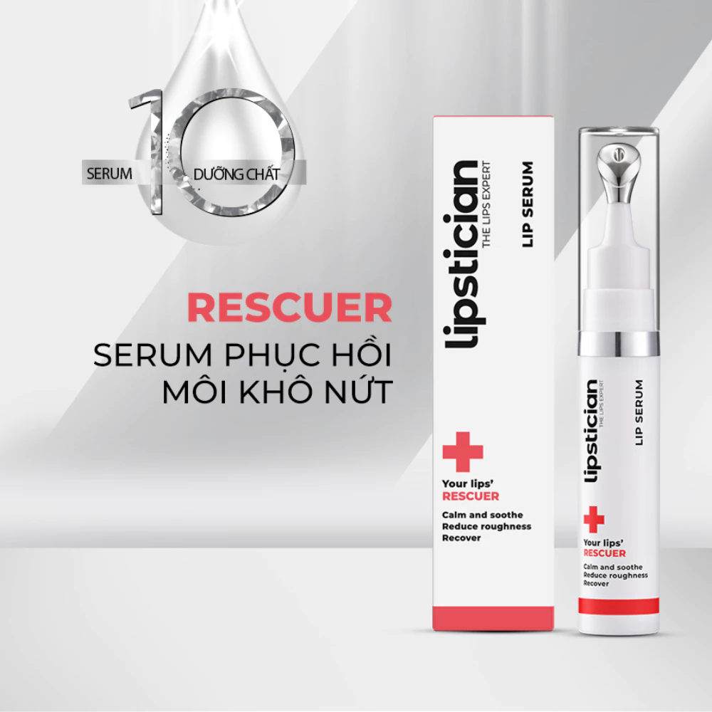 Serum dưỡng môi Lipstician dưỡng môi căng mọng /Phục hồi môi khô nứt /Chống nắng bảo vệ toàn diện 9g