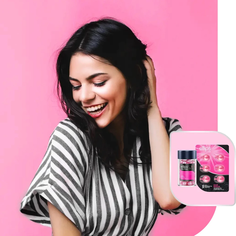 Serum dưỡng tóc Ellips Keratin vỉ 6 viên